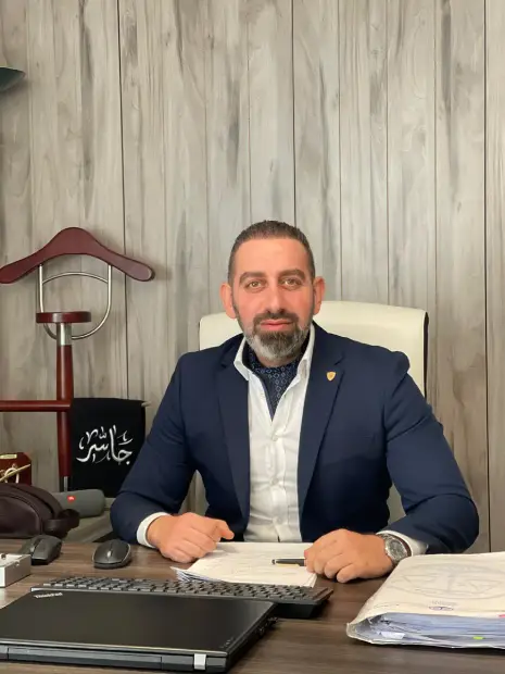 من نحن 1 مؤسس مكتب الأتاسي للمحاماة والاستشارات القانونية المحامي محمد جاسر الأتاسي