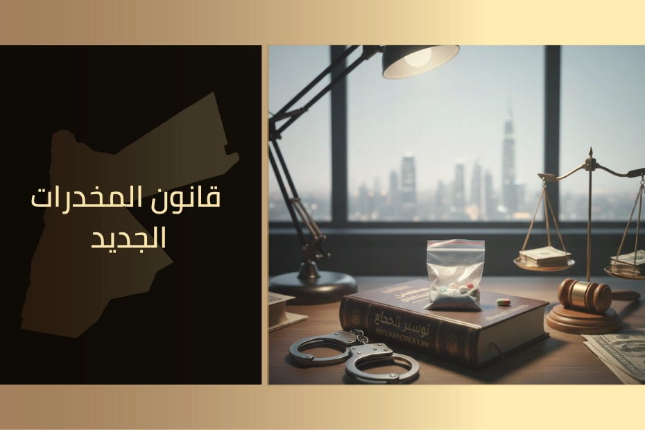 توضيح قانون المخدرات الجديد في الأردن مع التعديلات القانونية والعقوبات والإجراءات الحديثة
