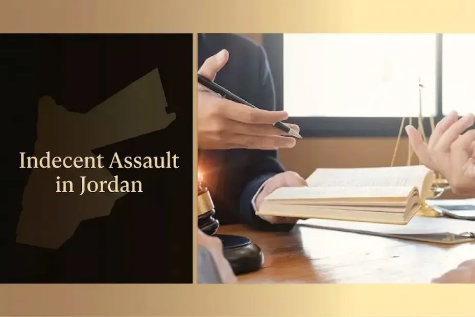 Indecent assault in Jordan under Jordanian law