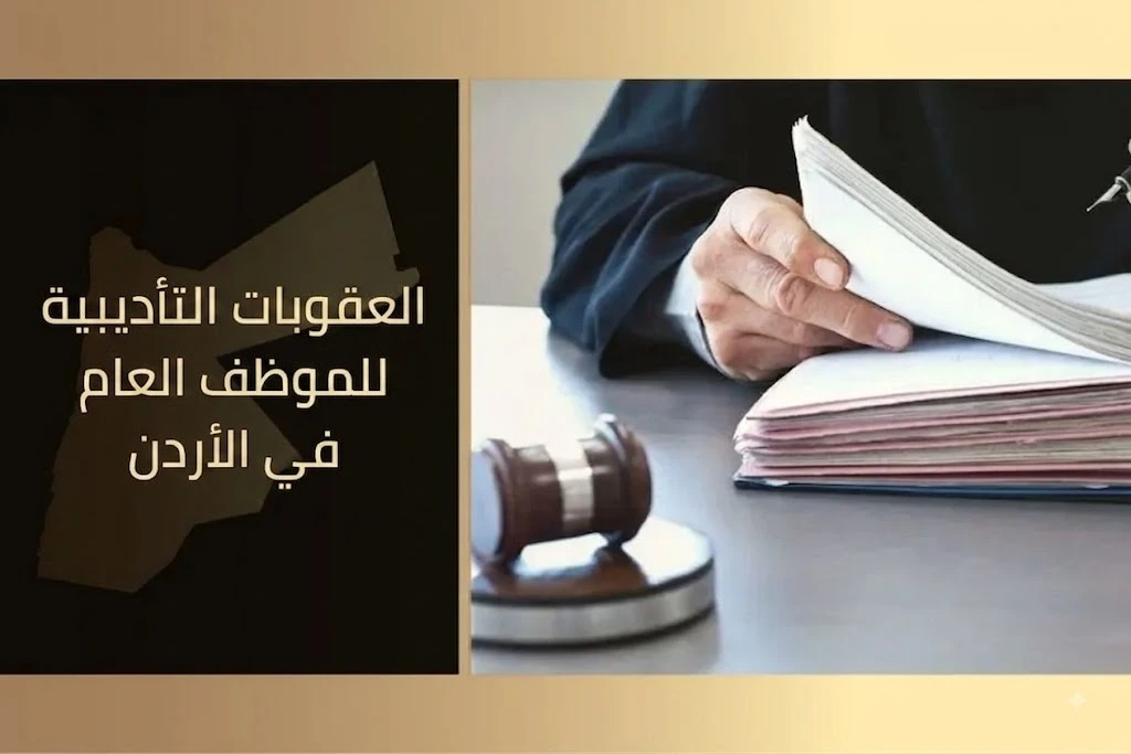 محامي شرعي وقانوني في الأردن – مكتب الأتاسي للمحاماة والاستشارات القانونية 27 العقوبات التأديبية للموظف العام في الأردن
