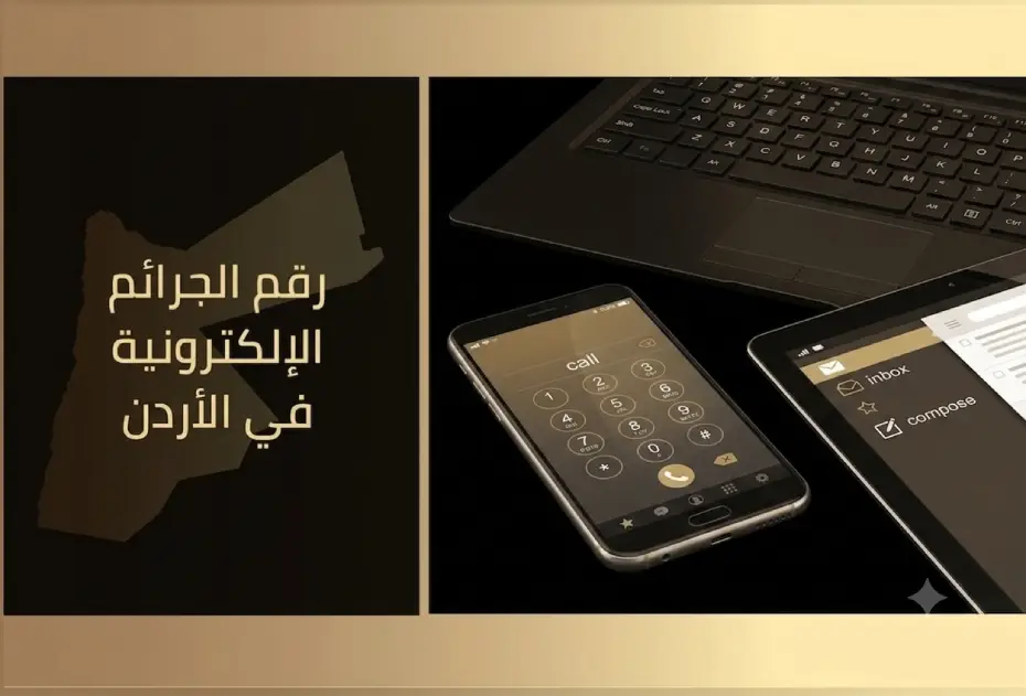 رقم الجرائم الإلكترونية في الأردن