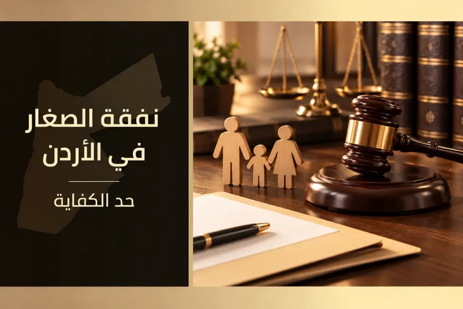 محامي شرعي وقانوني في الأردن – مكتب الأتاسي للمحاماة والاستشارات القانونية 27 نفقة الصغار وحد الكفاية في الأردن وأثر ثراء الأب على تقدير النفقة.